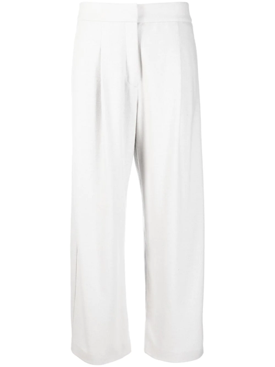 Fabiana Filippi Straight-leg Tailored Trousers In Neutrals