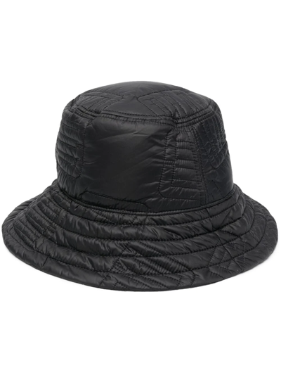 Ambush Black Multi-cord Padded Bucket Hat In Nero