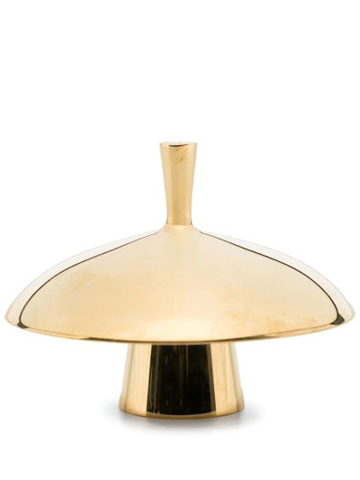 Skultuna Flora Candle Snuffer In Gold