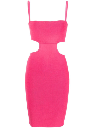 hunza g cut out dress Hunza G Original Crinkle Hybrid Maxi Dress