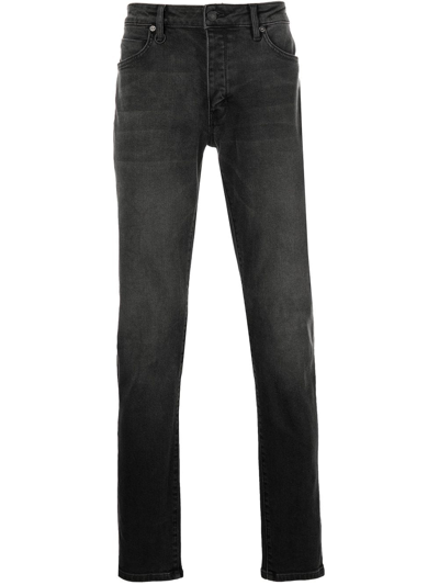 Neuw Lou Tapered Mid-rise Stretch-cotton Denim Jeans In Zero-distortion