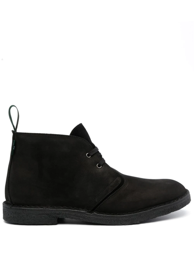 Ps By Paul Smith Black Conroy Desert Boots In 79 Blacks