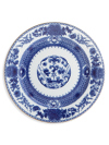 Mottahedeh Imperial Blue Porcelain Bread & Butter Plate In Blu/wht
