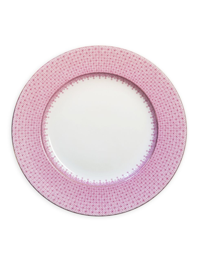 Mottahedeh Pink Lace Bread & Butter Plate