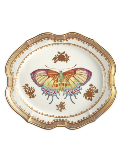 Mottahedeh Sacred Bird & Butterfly Platter