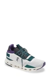 On Cloudnova Sneaker In White Violet