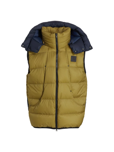Moose Knuckles Flightweight Bushwick Vest In Green