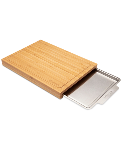 Cuisinart Bamboo Cutting Board With Tray In Multi