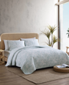 TOMMY BAHAMA HOME TOMMY BAHAMA PALMDAY COTTON REVERSIBLE 3 PIECE QUILT SET, KING