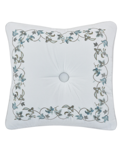 J Queen New York Rosanna Decorative Pillow, 18" X 18" Bedding In Teal