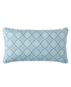 Royal Court Afton Decorative Pillow, 13" X 24" Bedding In White