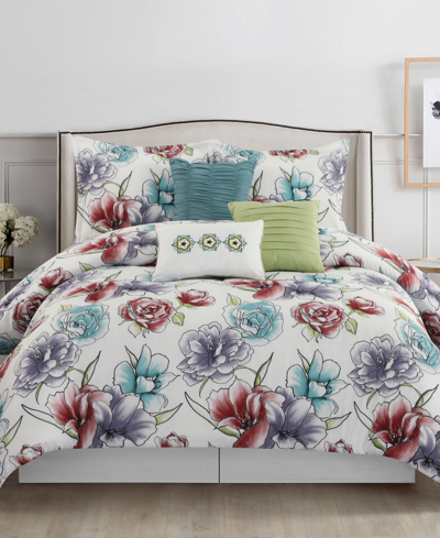 Stratford Park Marissa 7-piece Comforter Set, California King In White