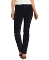 Jag Women's Ruby Mid Rise Corduroy Straight Leg Pants In Black
