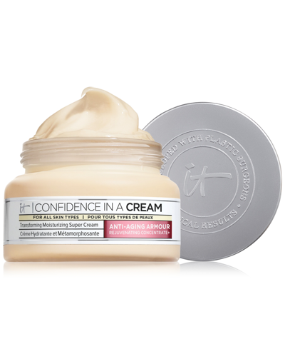 IT COSMETICS CONFIDENCE IN A CREAM ANTI-AGING HYDRATING MOISTURIZER, 2 OZ