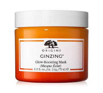 ORIGINS GINZING GLOW-BOOSTING BRIGHTENING FACE MASK, 2.5 OZ.