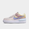Nike Women's Air Force 1 Shadow Casual Shoes In Light Soft Pink/light Thistle