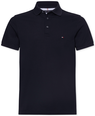 Tommy Hilfiger Men's 1985 Slim Fit Polo Shirt In Desert Sky