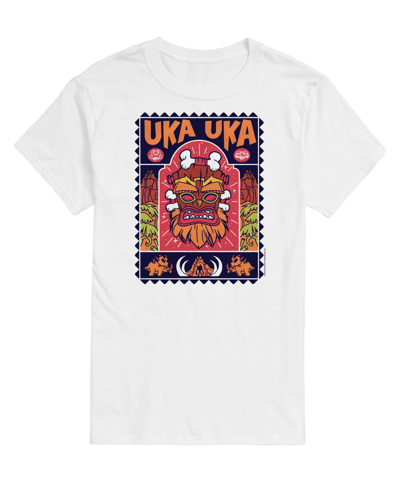Airwaves Men's Crash Bandicoot Uka Uka T-shirt In White