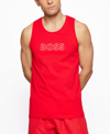 Hugo Boss Boss Men's Logo Tank Top In Open Red