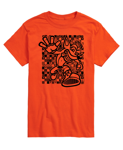 Airwaves Men's Crash Bandicoot T-shirt In Orange