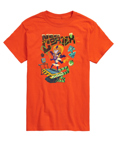 Airwaves Men's Crash Bandicoot Neo Cortex T-shirt In Orange