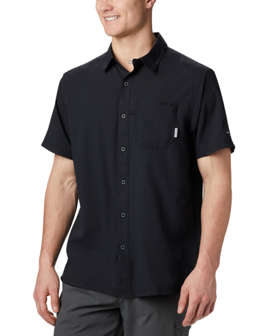 Columbia Men's Slack Tide Camp Shirt In Black