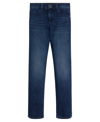 Guess Big Boys Five-pocket Stretch Denim Skinny Jeans In Blue/black/zircon Wash