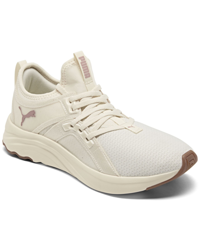Puma Women's Softride Sophia Eco Running Sneakers From Finish Line In Marshmallow-rose Gold