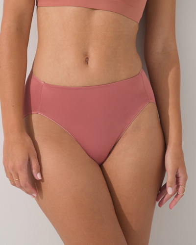 Soma Vanishing Tummy High-leg Shaping Brief In Clay Rose