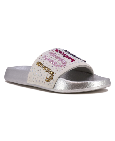 Juicy Couture Little Girls El Monte Slides In White