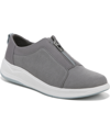 Bzees Take It Easy Sneaker In Evening Sky Grey Shimmer Fabric