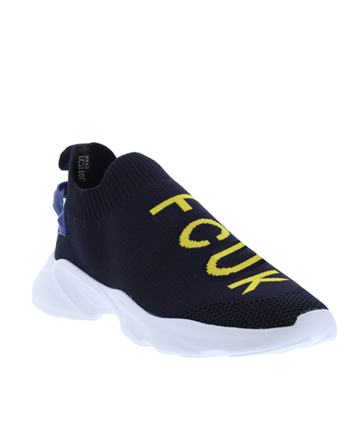 French Connection Men's Camden Slip On Sneakers Men's Shoes In Navy