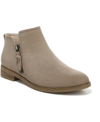 Dr. Scholl's Astir Bootie In Woodsmoke Brown Microfiber