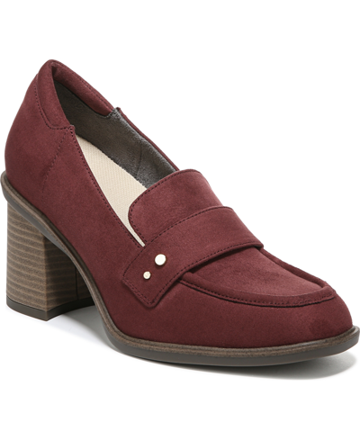 Dr. Scholl's Women's Rumors Slip-ons Women's Shoes In Red Microfiber
