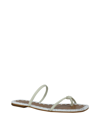 Bcbgmaxazria Women's Bali Flat Sandal Women's Shoes In Black Leather