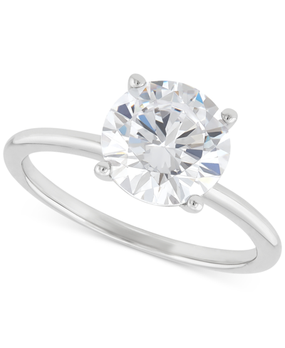 Grown With Love Igi Certified Lab Grown Diamond Solitaire Engagement Ring (2-1/2 Ct. T.w.) In 14k White Gold Or 14k