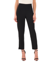 Cece Ponte Knit Slim Boot Leg Pants In Rich Black