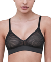 Skarlett Blue Women's Spellbound Sheer Mesh Bralette In Black