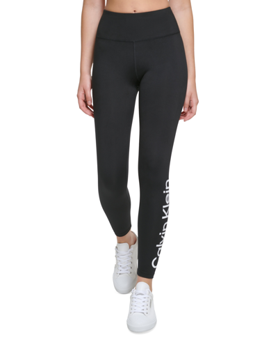 Calvin Klein Performance Women's High-waist Leggings In White