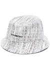 GIVENCHY GIVENCHY MEN'S WHITE POLYESTER HAT,BPZ056P0LB001 59
