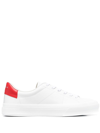 GIVENCHY GIVENCHY MEN'S WHITE LEATHER SNEAKERS,BH005VH118112 44