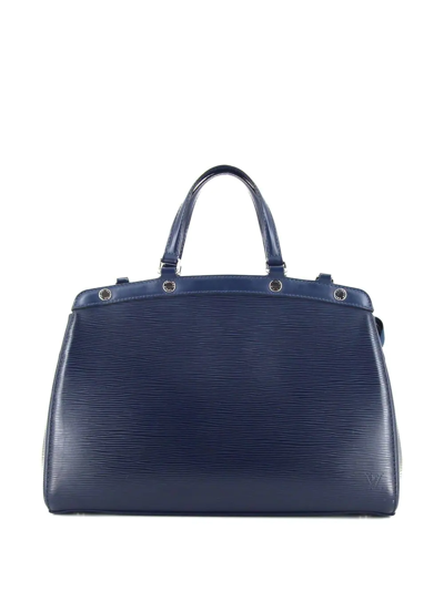 Pre-owned Louis Vuitton Épi Brea Handbag In Blue