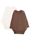 Studio Clay Two-pack Organic-cotton Body Set In Neutrals