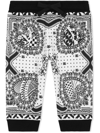 DOLCE & GABBANA BANDANA-PRINT JERSEY TRACK trousers