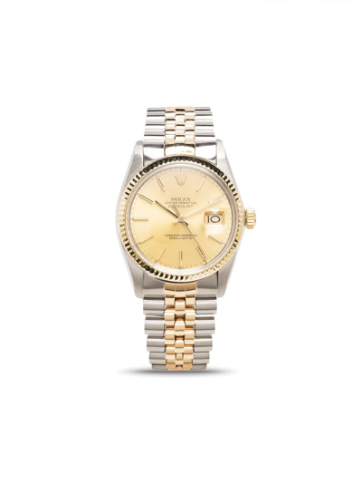 Pre-owned Rolex 1982  Datejust 36mm In Gold