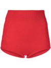 Cashmere In Love Mimie Cashmere-blend Knickers In Grey