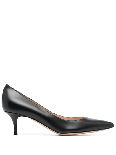 Gianvito Rossi 55mm Gianvito Pointed-toe Pumps In Black