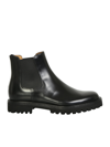 Church's Churchs Womens Black Leather Ankle Boots In Black
