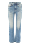 R13 HIGH WAISTED CROPPED JEANS
