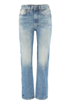 R13 High Waisted Cropped Jeans In A Jasper